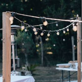 décorer un jardin pour événement