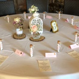 décoration de table pour événements