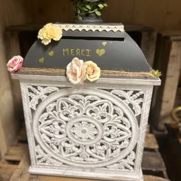boîte de donation pour événements
