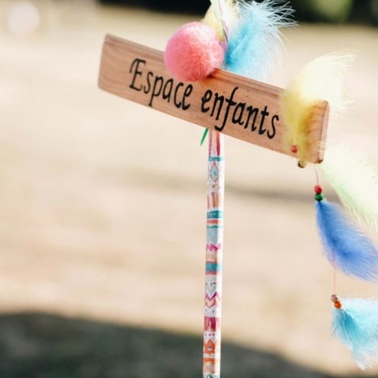 création d'espace enfants pour événements